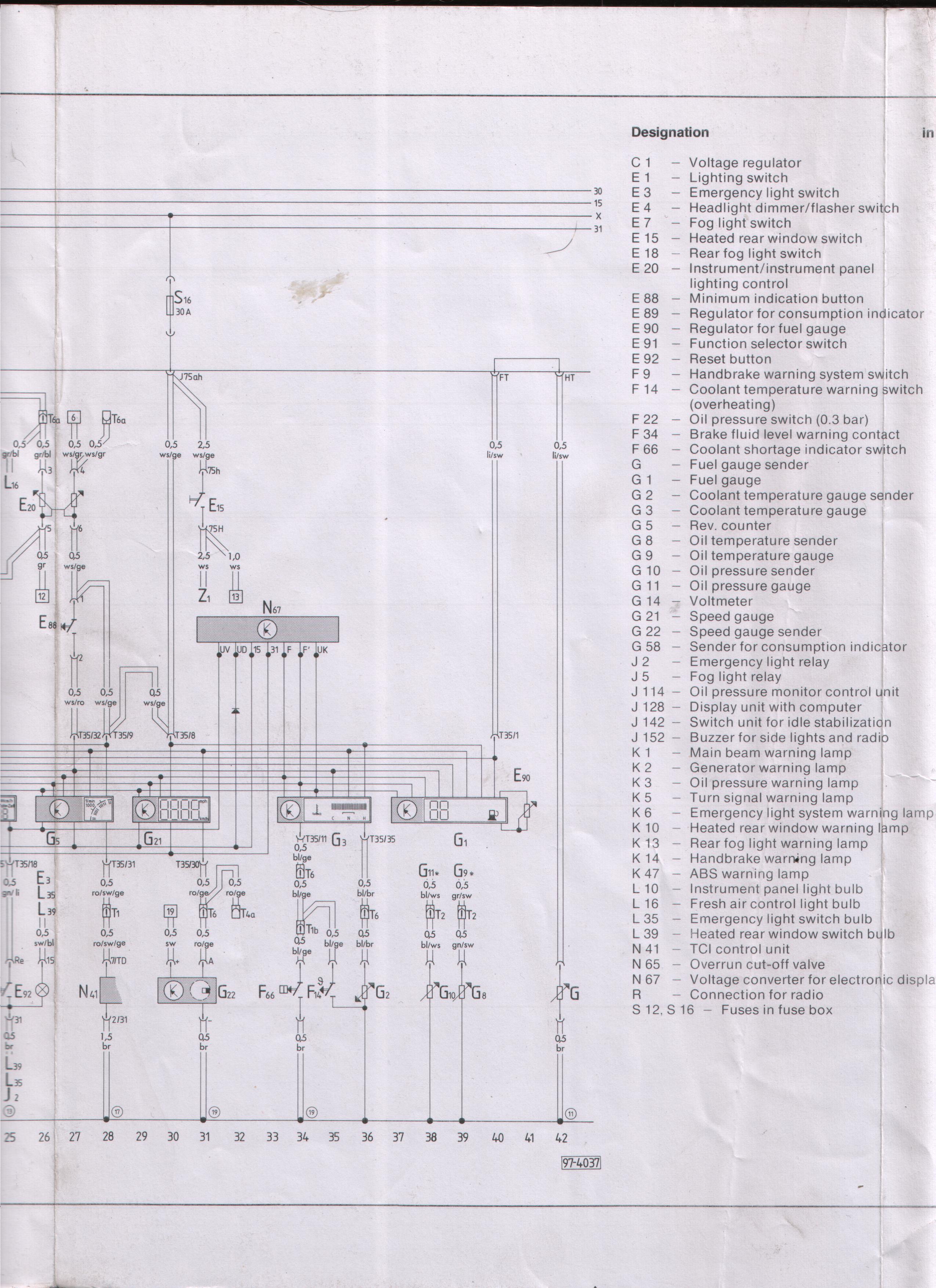 Schaltplan Audi Quattro Wiring Diagram