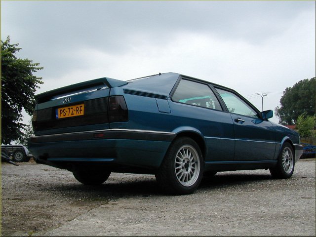 1985 Audi Coupe quattro 2226cc KV engine